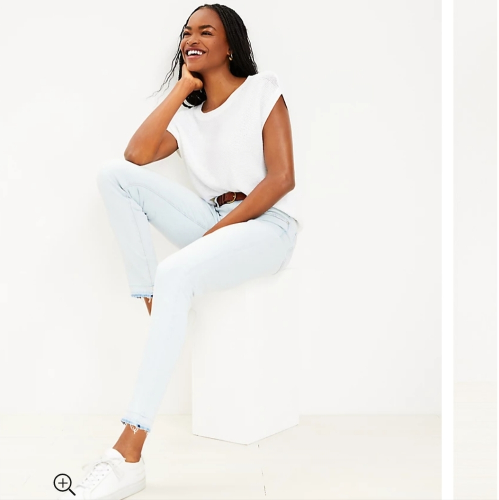 Loft High Rise Skinny Jean - Picture 2 of 5